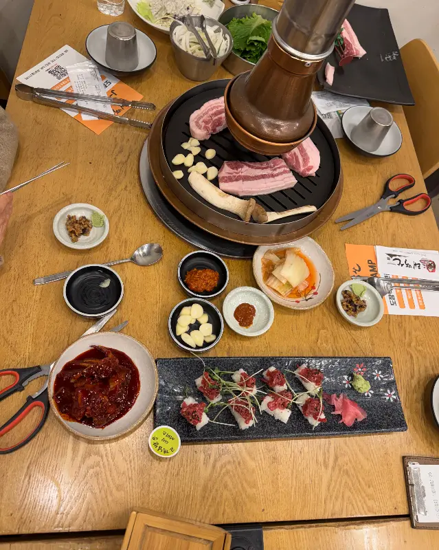 푸짐한 한 상 차림