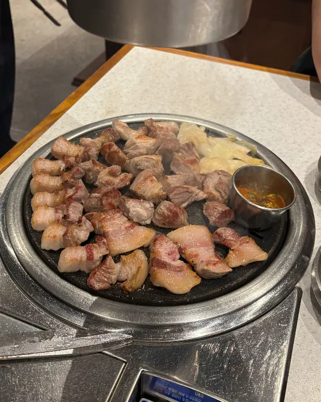 화로위 본점 불판 위의 흑돼지