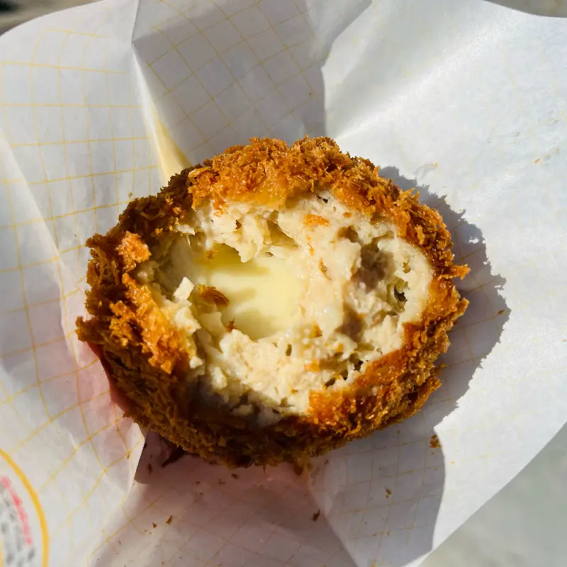 연돈에서 맛본 깍두기