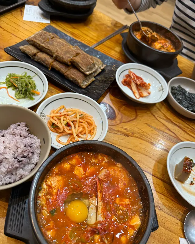 일품순두부와 전병