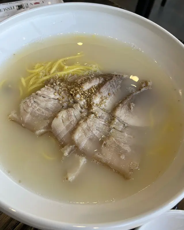 서린 제주 고기국수