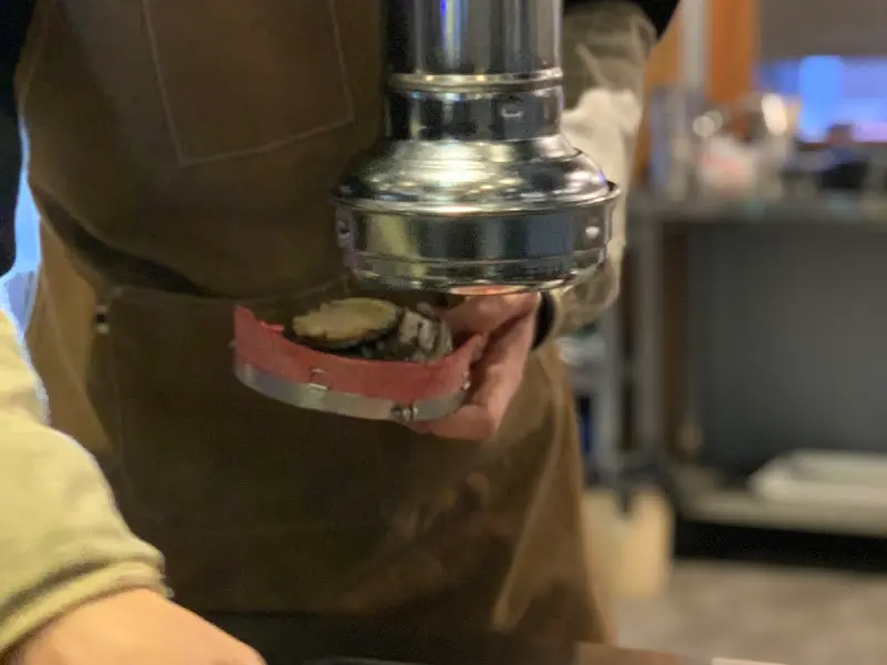 해녀고기 식당 내부