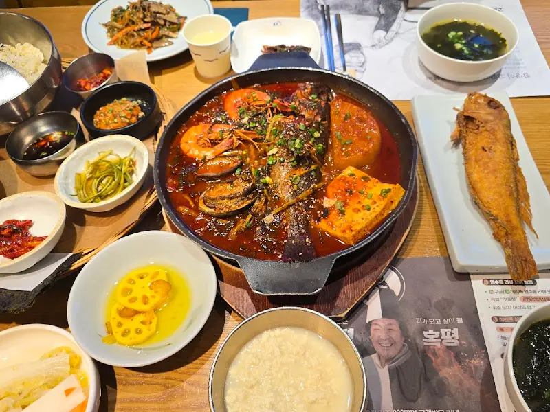 전체 상차림 샷