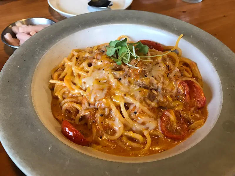 풀드포크 로제 아라비아따 클로즈업