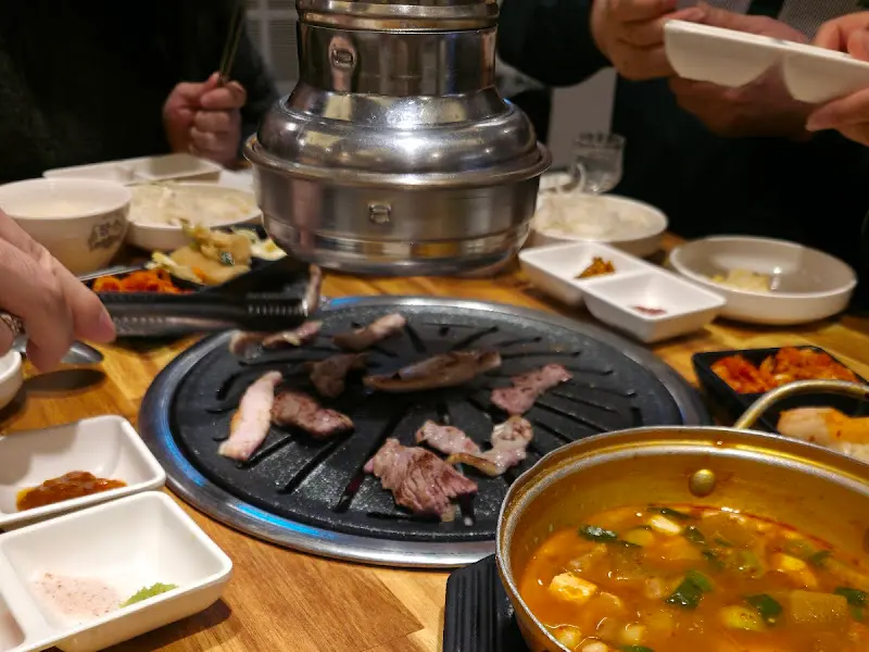 맛있는 흑돼지 한 상 차림