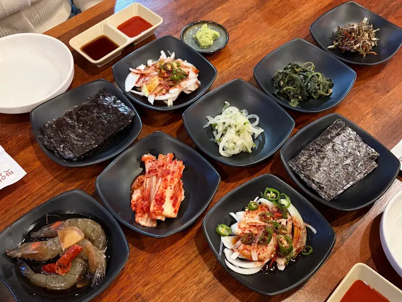 탐라한상의 밑반찬