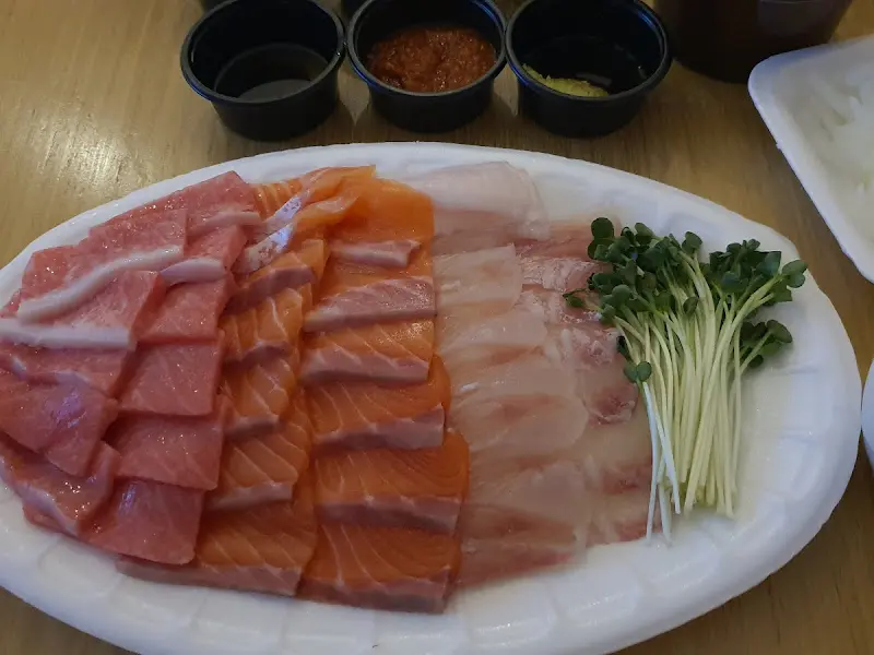 참치, 연어, 광어 모듬