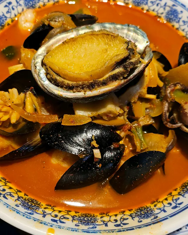 해물짬뽕 속 해산물