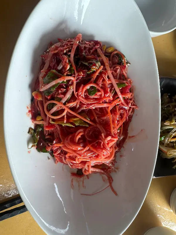 협재신국수 불고기 비빔국수