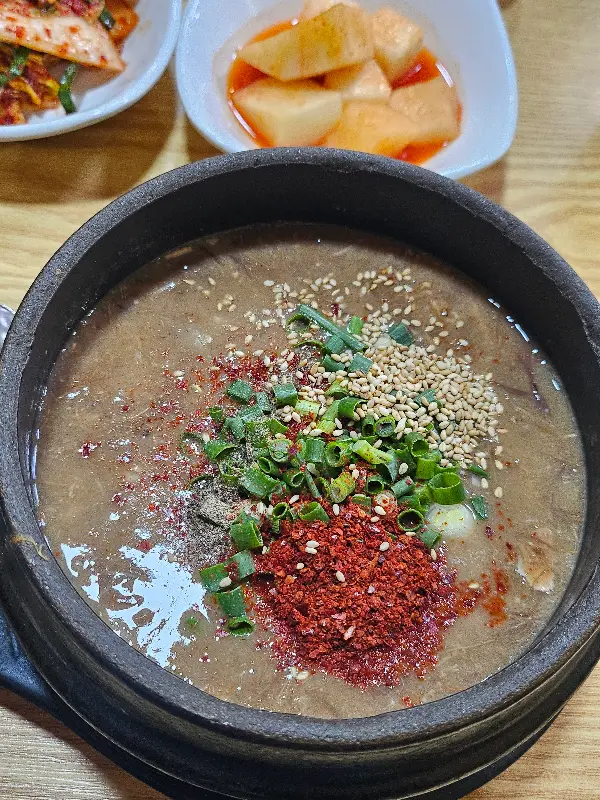 우진해장국 녹두빈대떡