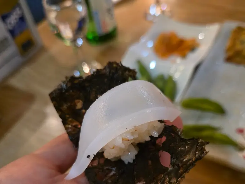 무늬오징어와 술