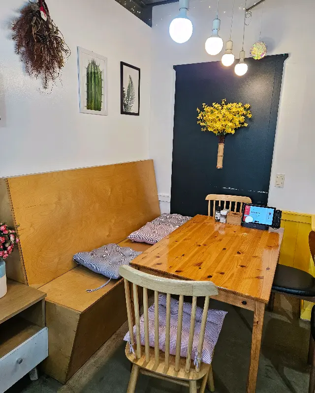 협재신국수 내부 인테리어