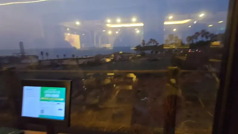 저녁시간 애월삼육공에서 바라본 바다