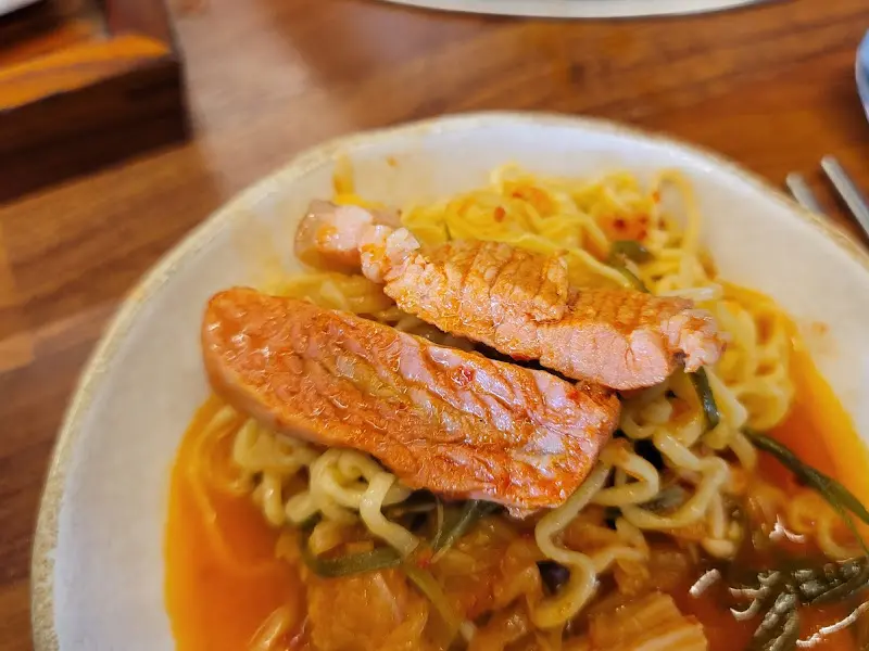 김치찌개 라면사리