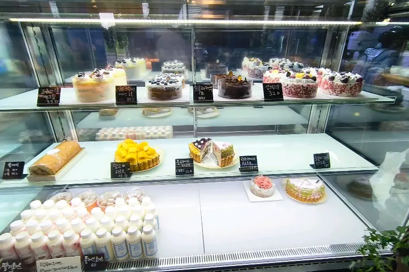 케이크 쇼케이스