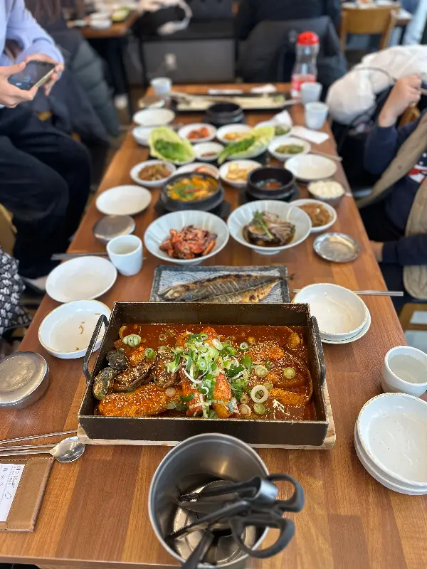 푸짐한 광해애월 한 상