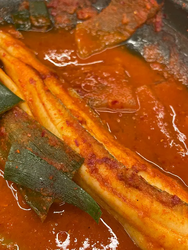 매콤달콤한 양념이 쏙 밴 갈치조림