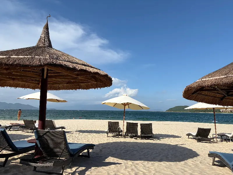 함덕 해변의 풍경