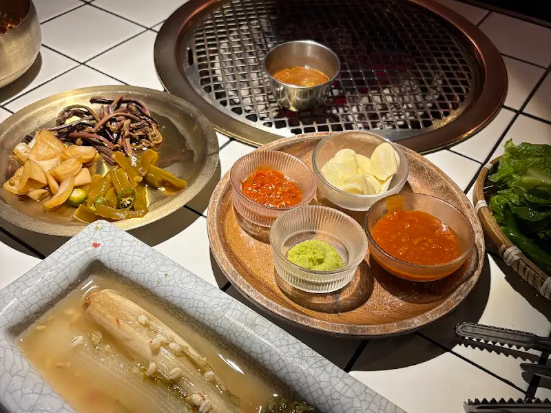 밑반찬 클로즈업