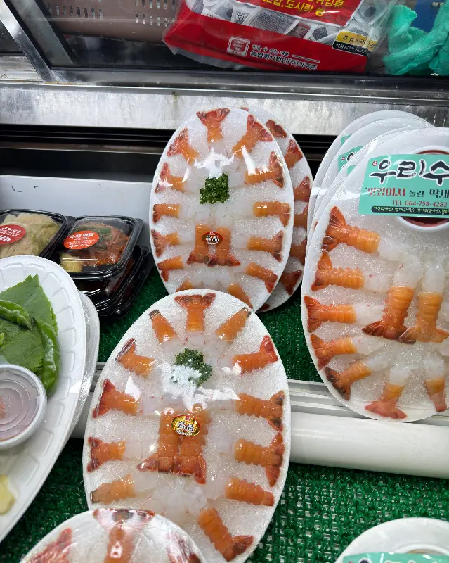 싱싱한 딱새우회