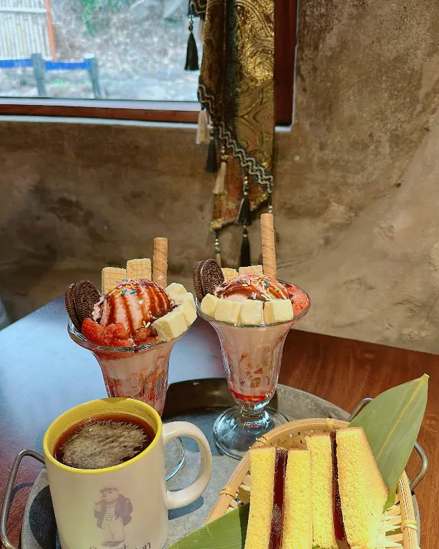 파르페와 토스트