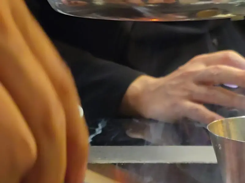 고기 굽는 모습