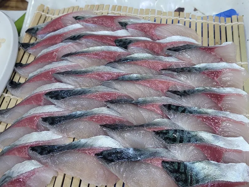 고등어회 클로즈업