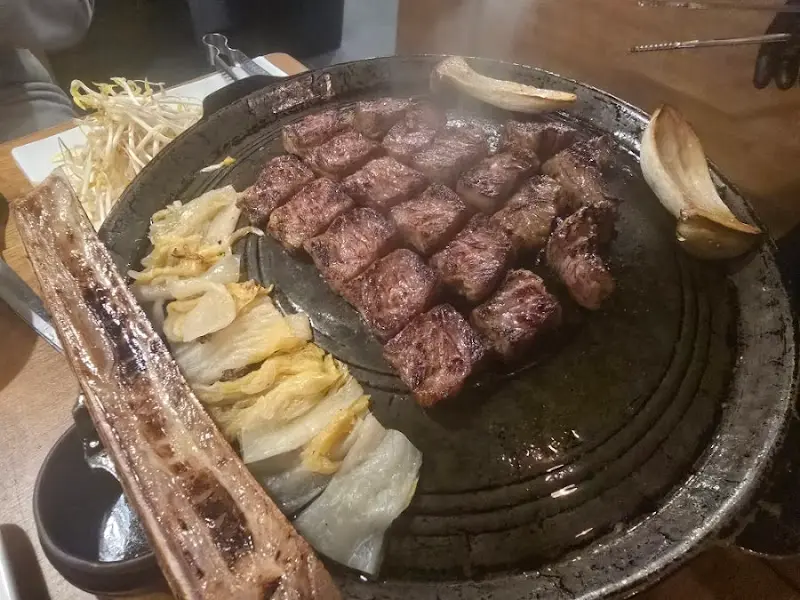 우대갈비와 곁들임