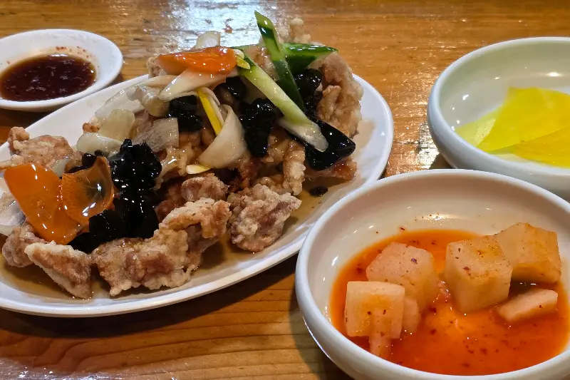 바삭한 닭탕수육