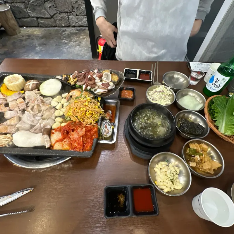 푸짐한 한 상 차림