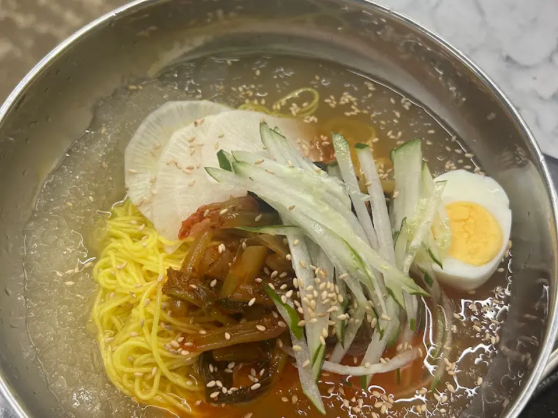 열무김치말이국수