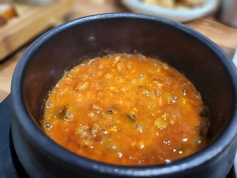 뜨끈한 된장찌개