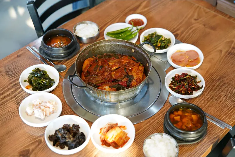 푸짐한 한 상 차림