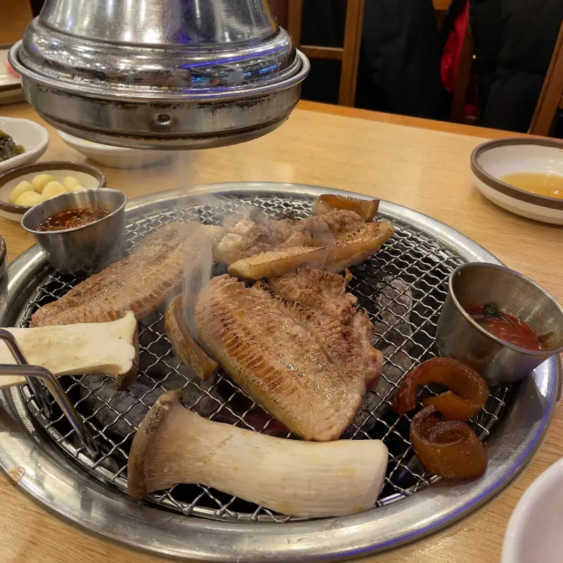 맛있는 흑돼지 구이