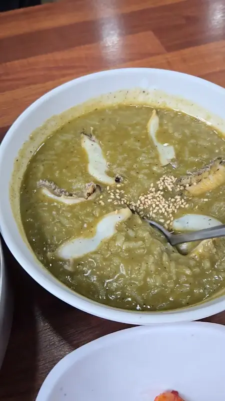 전복칼국수 면발