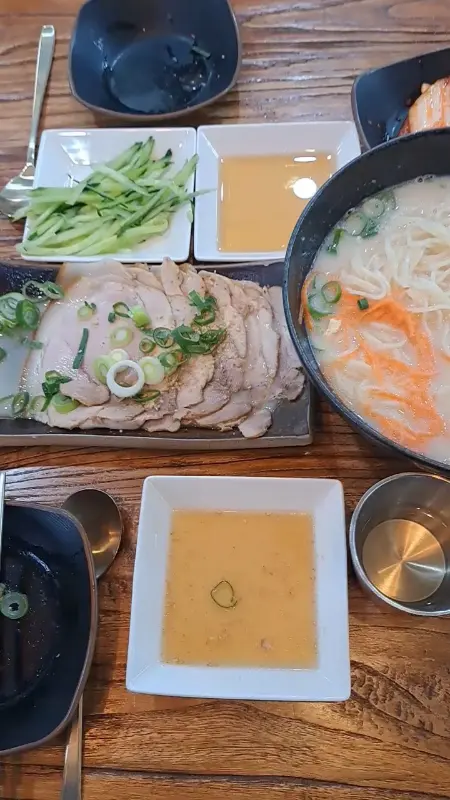 고기국수와 돈쌈