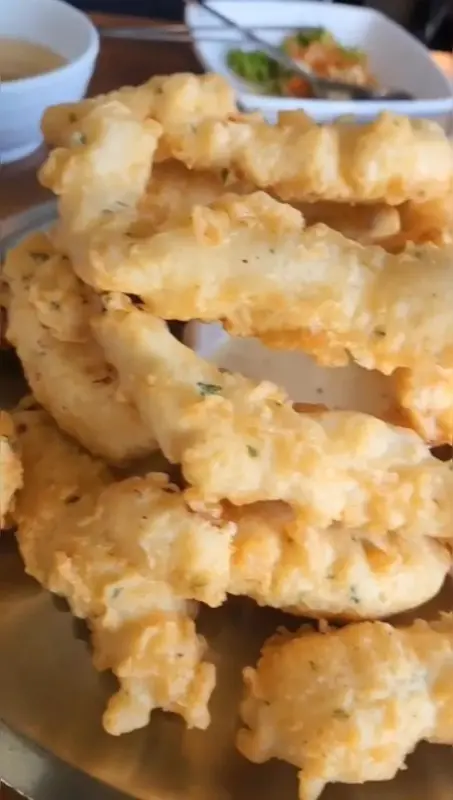 광어 탕수어 비주얼