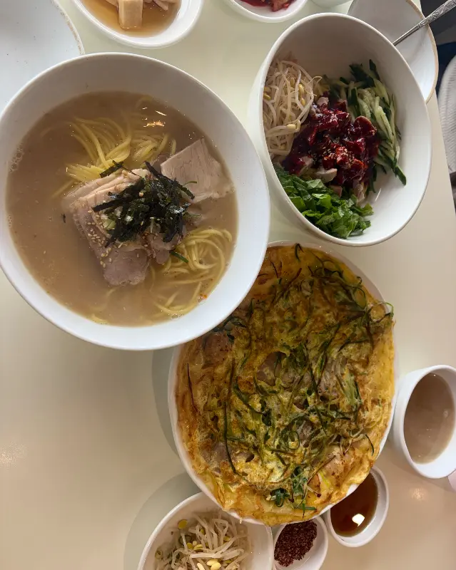 전체 메뉴 항공샷