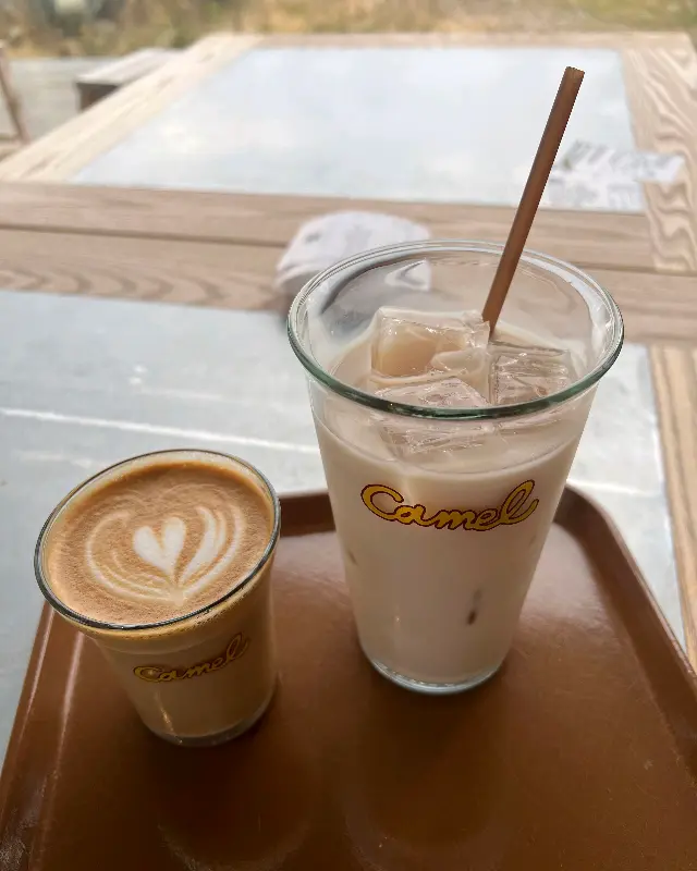 카멜커피 아이스 라떼