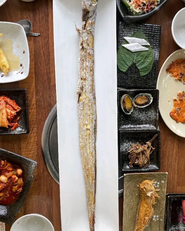 큼지막한 통갈치구이