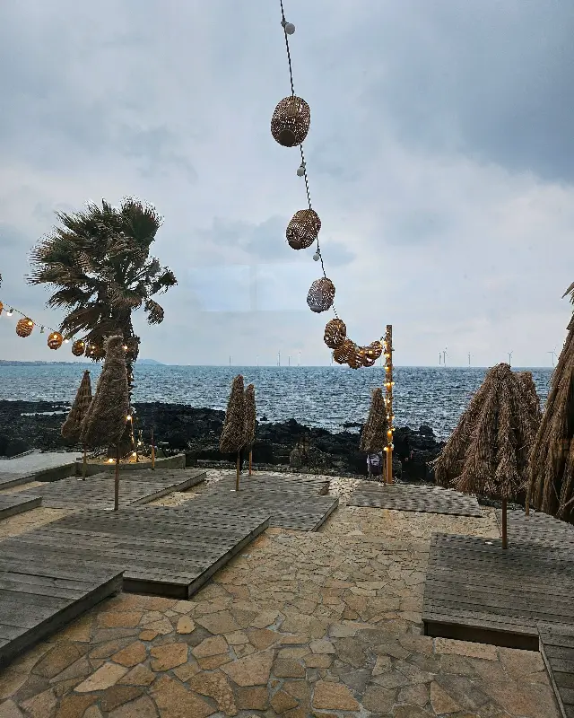 해지개 야외 테라스