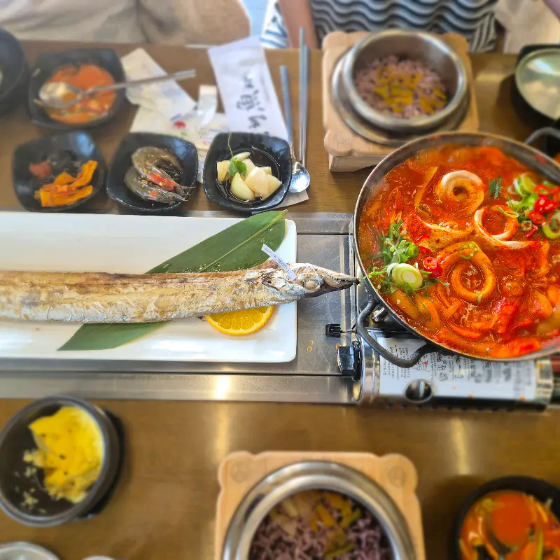 푸짐한 한 상 차림