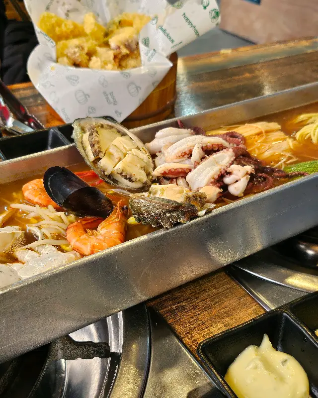 푸짐한 해물라면 세트