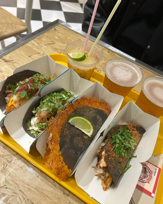 다양한 종류의 타코