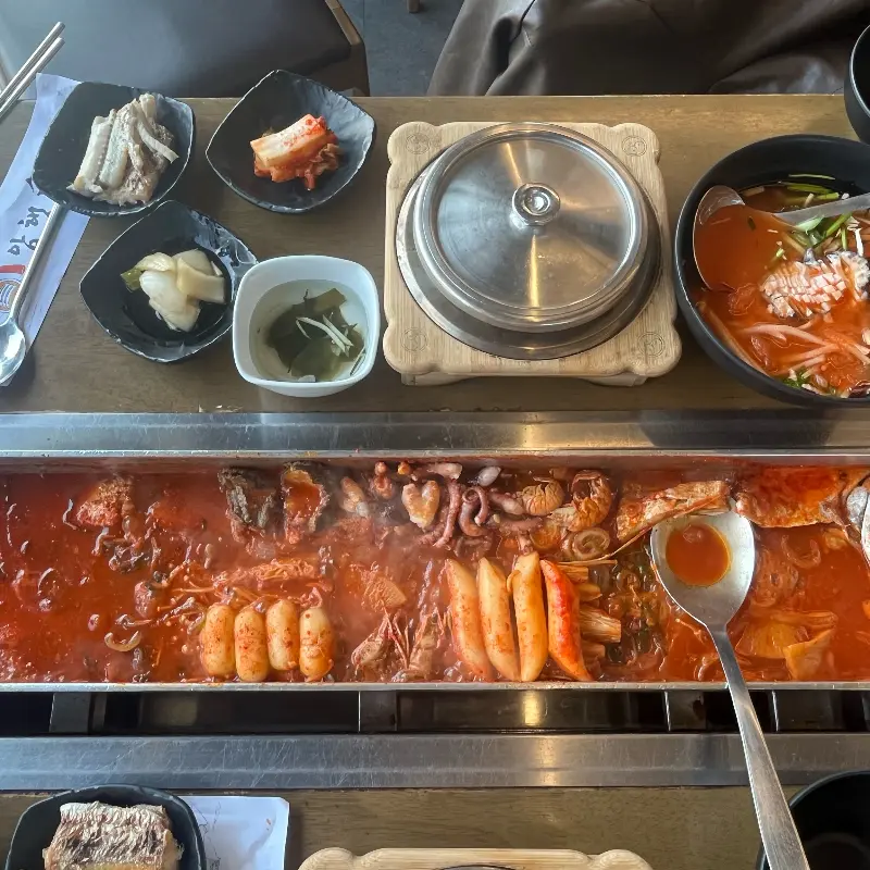 통갈치조림의 비주얼