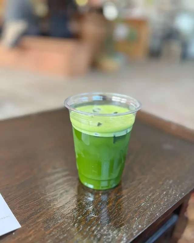 하토말차의 말차 코코넛 클라우드