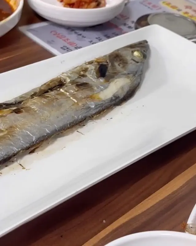 성심조림 메뉴판