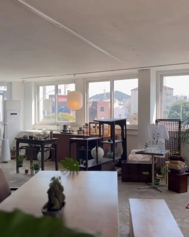 하토말차 내부 전경