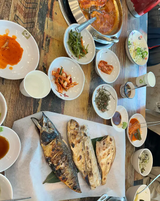 푸짐한 한상차림