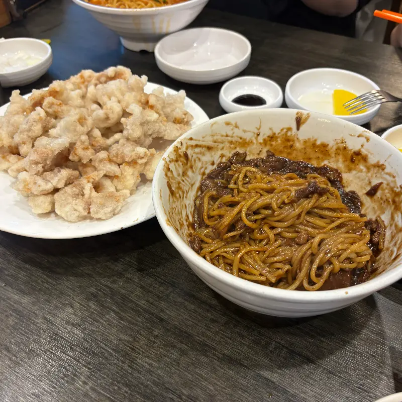 짜장면과 탕수육